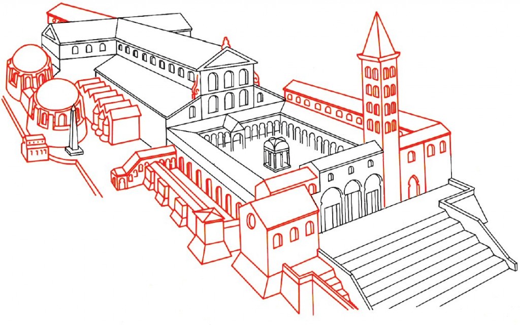 Constantine's Basilica in St.Peter's Basilica Vatican City