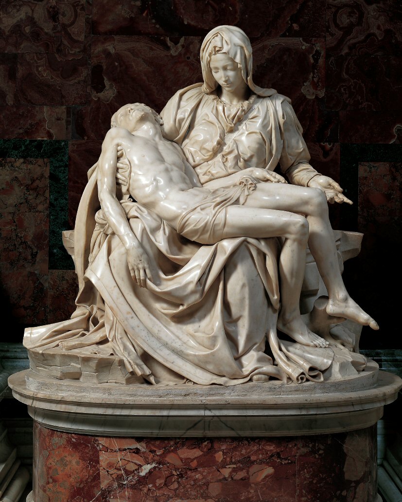 The Pietà by Michelangelo - St.Peter's Basilica - www.visit-vaticancity.com