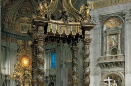 St. Peter’s Basilica, the Althar, the Baldachin