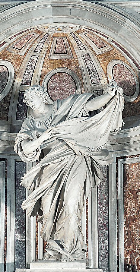 Veronica by Francesco Mochi - St.Peter's Basilica - Vatican City