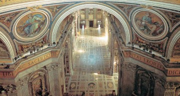 Nave and Aisles of St. Peter’s Basilica