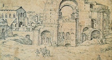 St. Peter’s Basilica drawing approx 1535