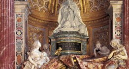 The Tomb Of Alexander VII by Gianlorenzo Bernini in St. Peter’s Basilica